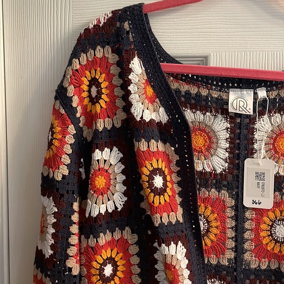 Boho crochet sweater - Picture 2 of 6